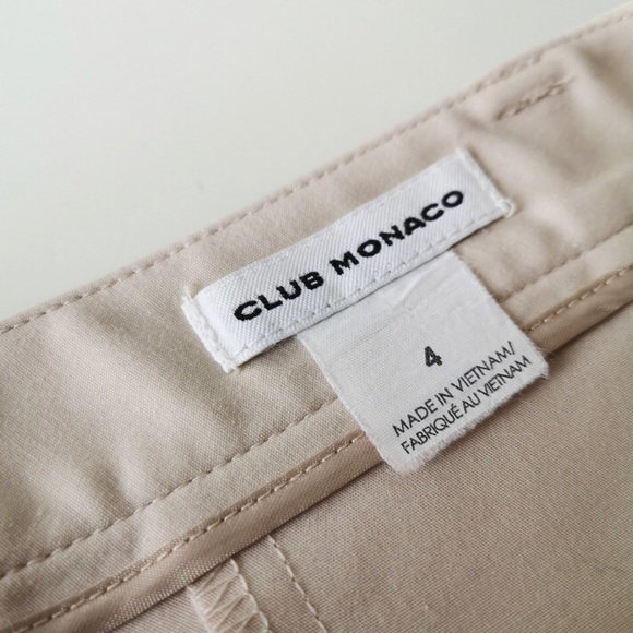 Cropped Club Monaco Slim Fit Pants 🤍 - Picture 4 of 4